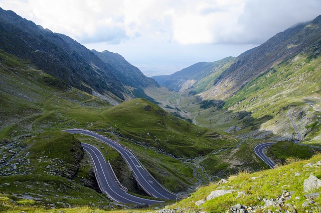 Transfăgărășan on the road in europa